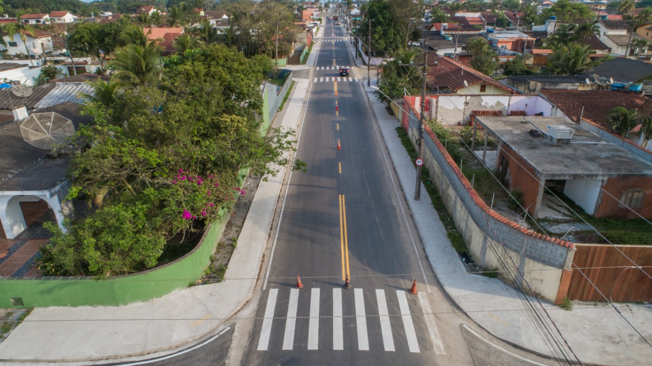 Vias de Bertioga recebem nova sinalização