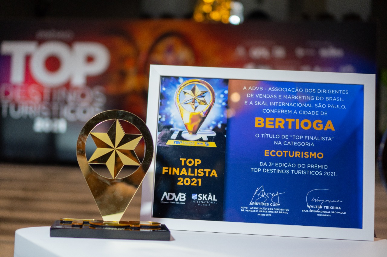 Bertioga conquista Prêmio Top Destinos Turísticos 2021 na categoria Ecoturismo