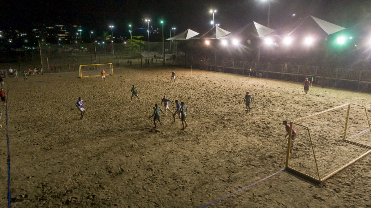 Torneio de beach soccer abre programação da ‘Arena Esportiva Agita Bertioga’