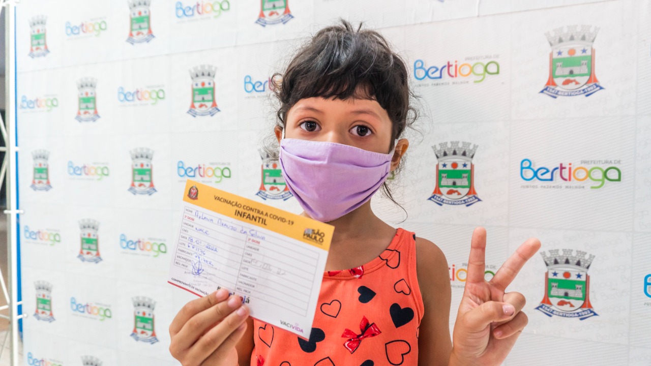 Bertioga inicia vacinação contra a Covid-19 em crianças de 11 anos sem comorbidades ou deficiências a partir deste sábado (22)