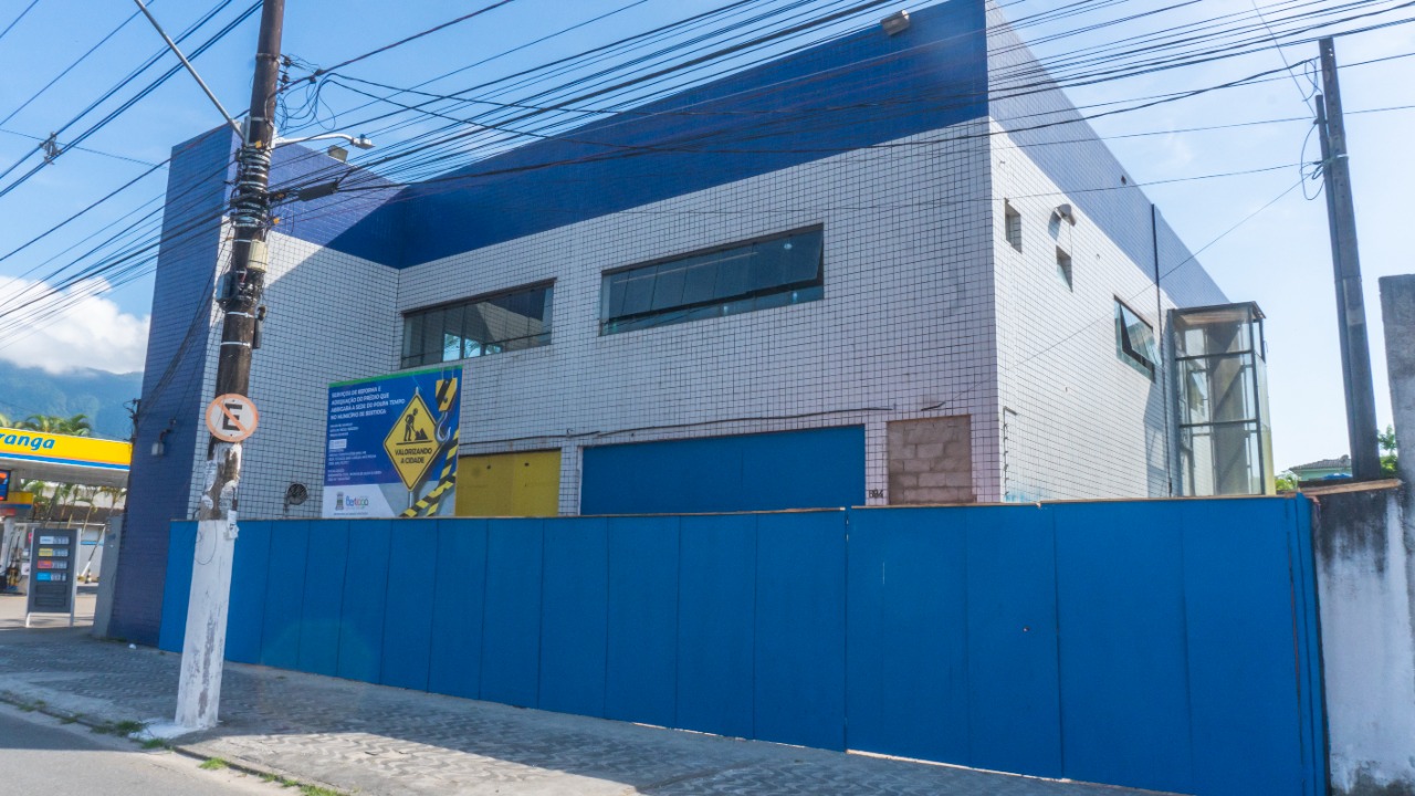 Bertioga inicia reforma do prédio do novo Poupatempo