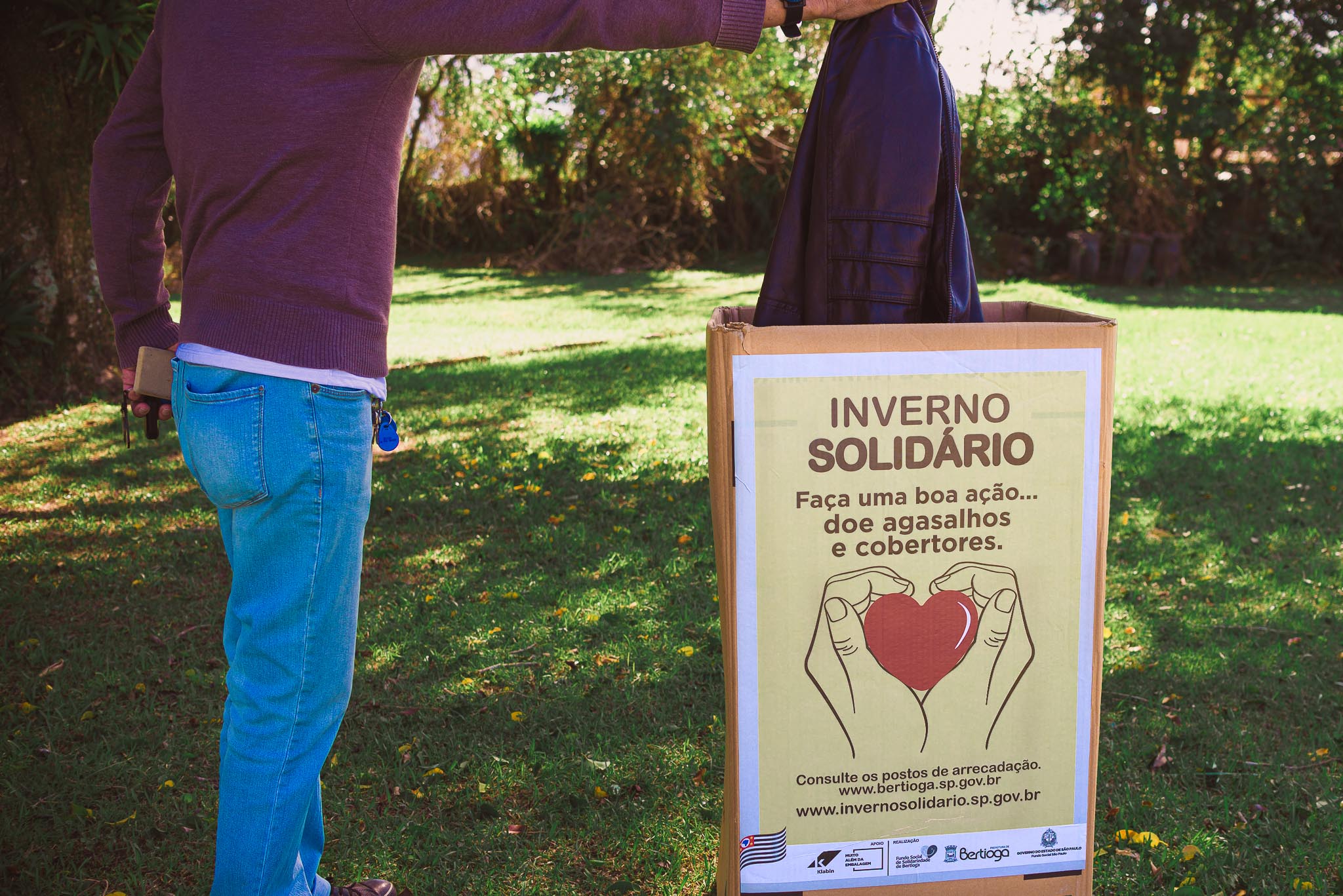 Bertioga inicia campanha Inverno Solidário