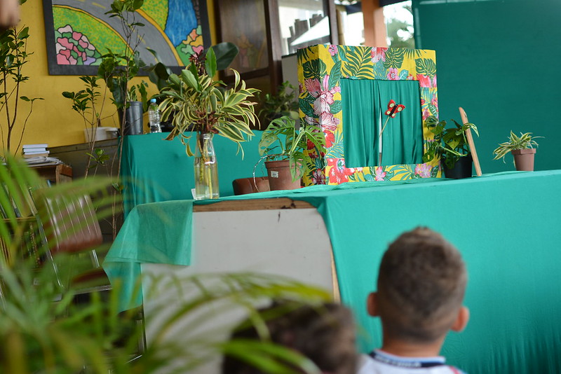 Alunos da rede municipal de Bertioga visitam Viveiro de Plantas e Ideias “Seo” Léo