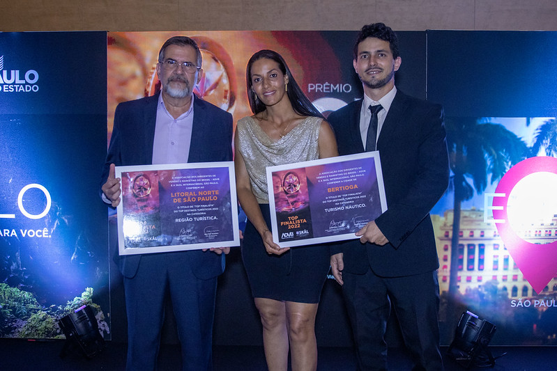 Bertioga recebe o título de finalista em “Turismo Náutico” no Prêmio Top Destinos Turísticos