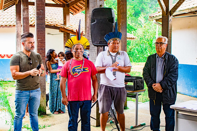 Prefeitura  e CDHU entregam 20 moradias indígenas na Aldeia do Rio Silveira