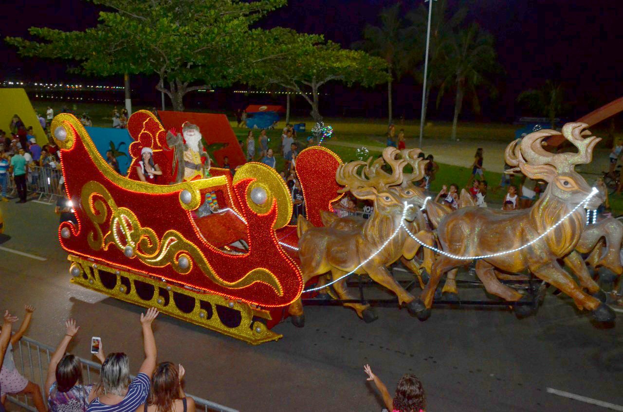 Parada de Natal e diversas atrações marcam a última semana da programação natalina de Bertioga