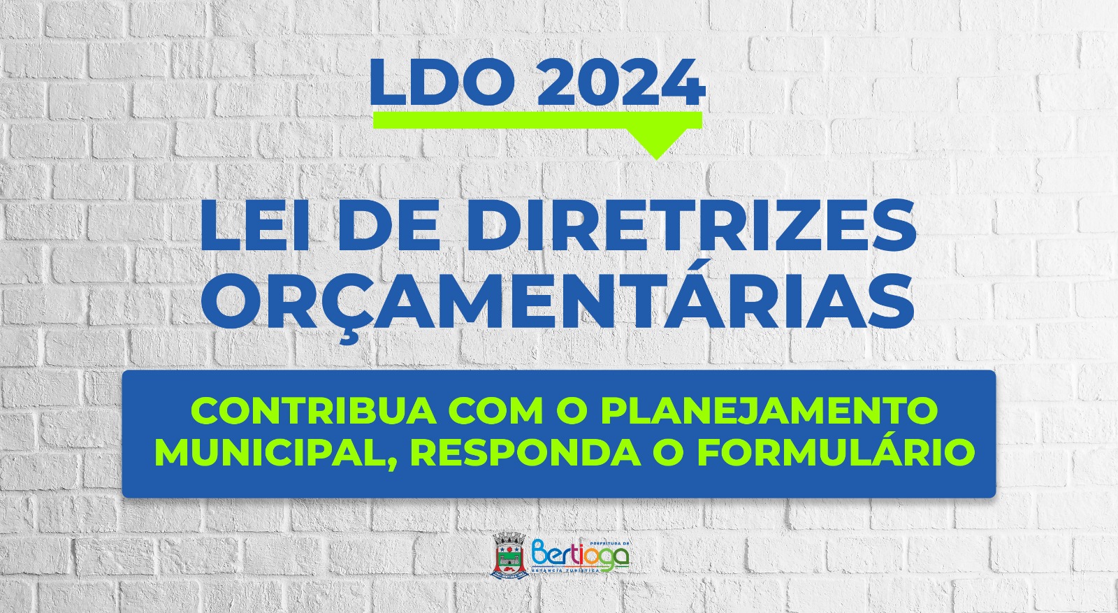 Prefeitura convida a população para participar da elaboração do orçamento municipal de 2024