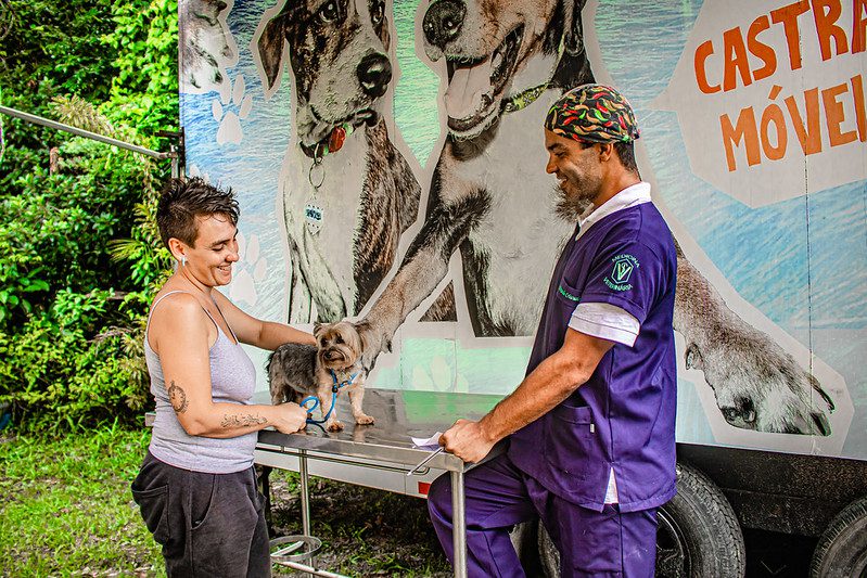 Castramóvel segue com atendimentos para pets do Boraceia em março