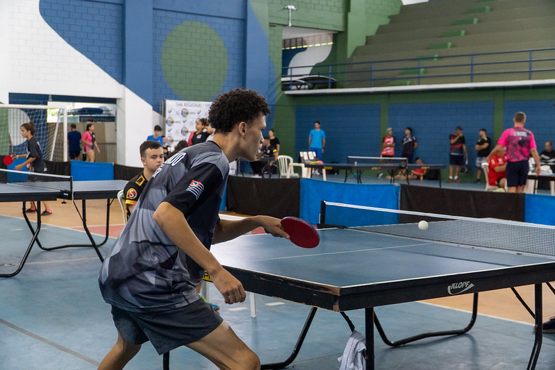 Bertioga domina o pódio da primeira etapa do Circuito da Liga Litoral de Tênis de Mesa