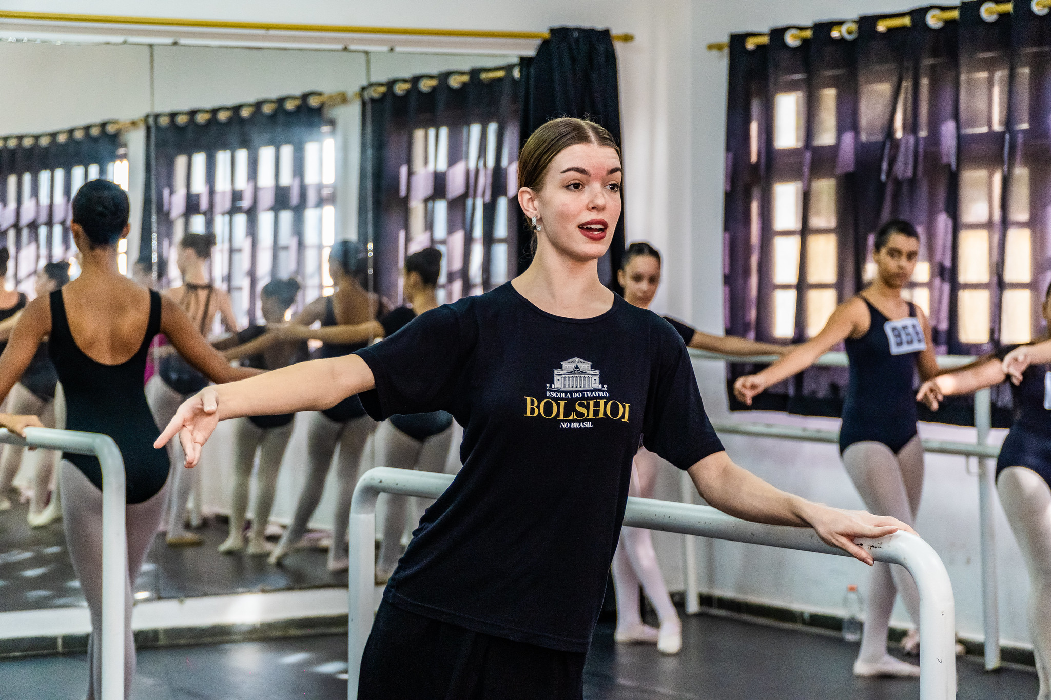 Seletiva para o Teatro Bolshoi faz escala em Bertioga (SP) e recebe candidatos de três estados