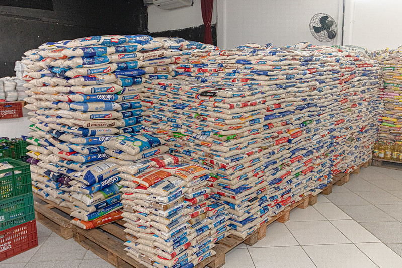 Bertioga 32 anos: Fundo Social de Solidariedade arrecada mais de 12 toneladas de alimento