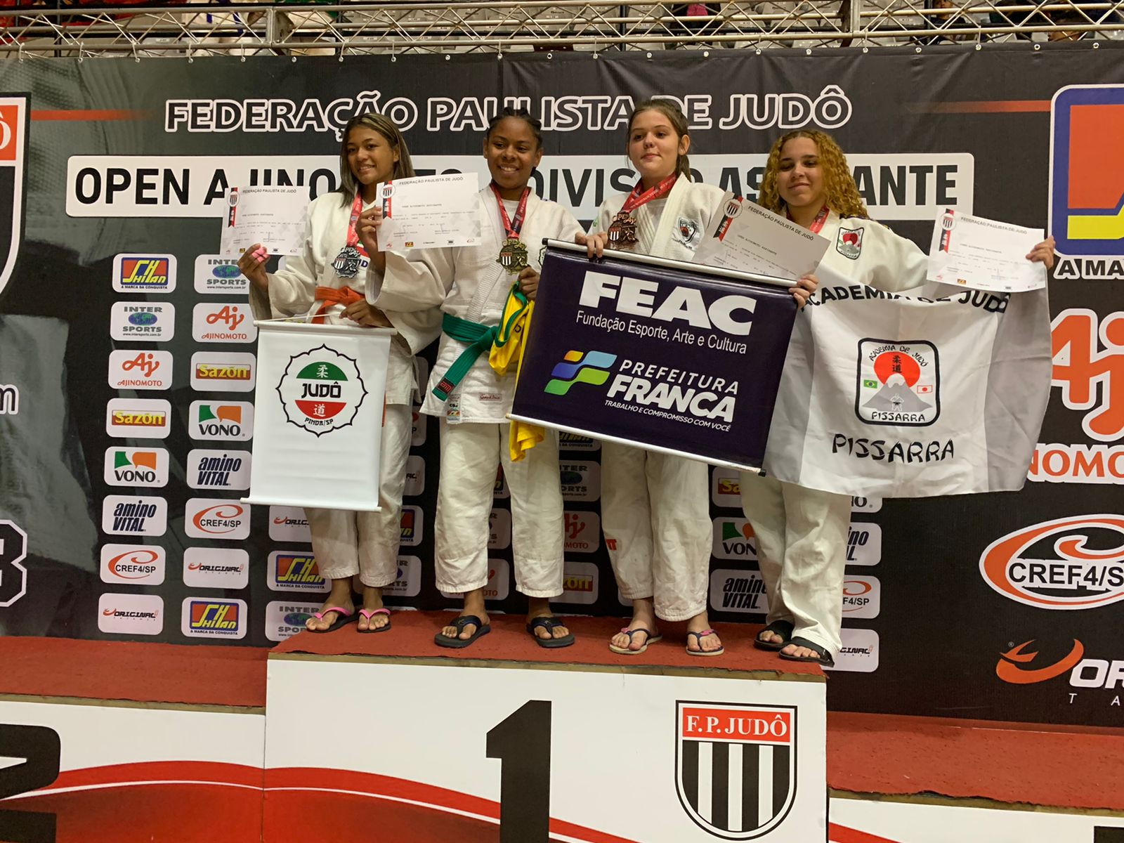 Judocas de Bertioga conquistam medalhas no Open Ajinomoto