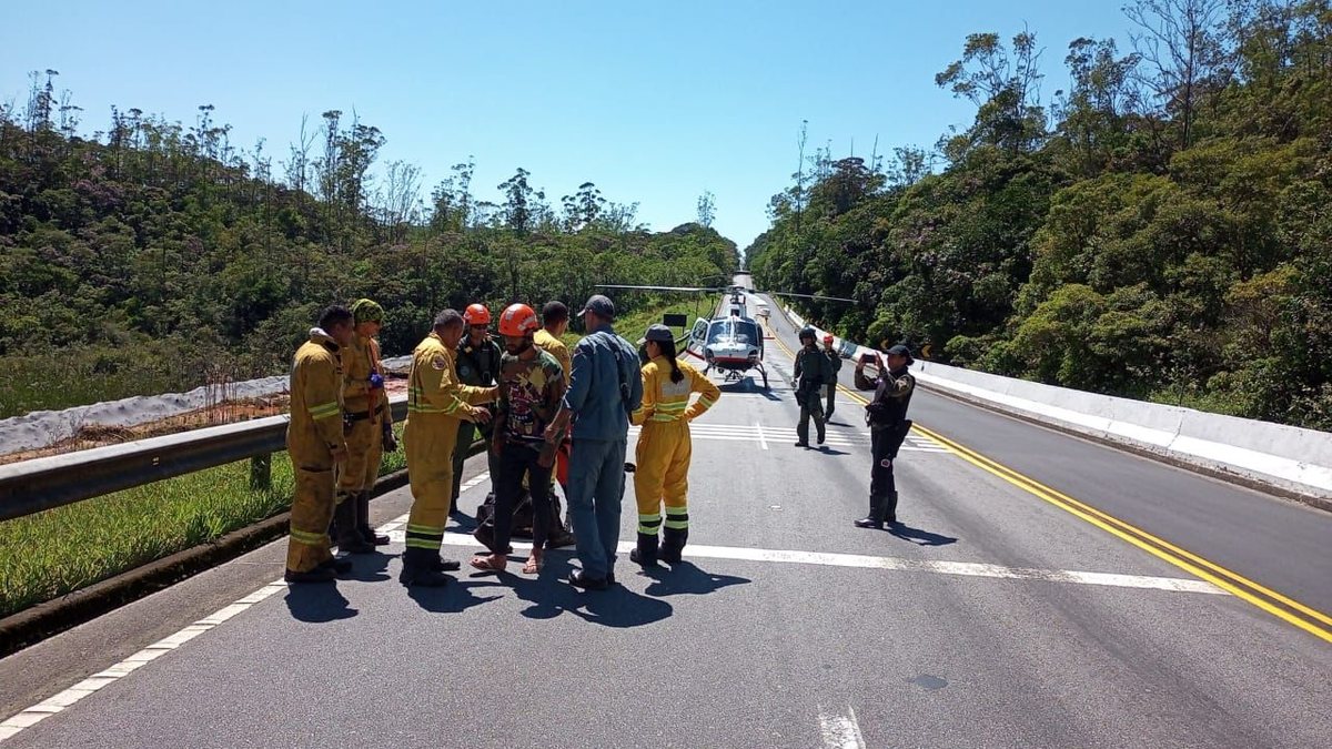 Turista é resgatado após 5 dias perdido em área de proteção ambiental de Bertioga