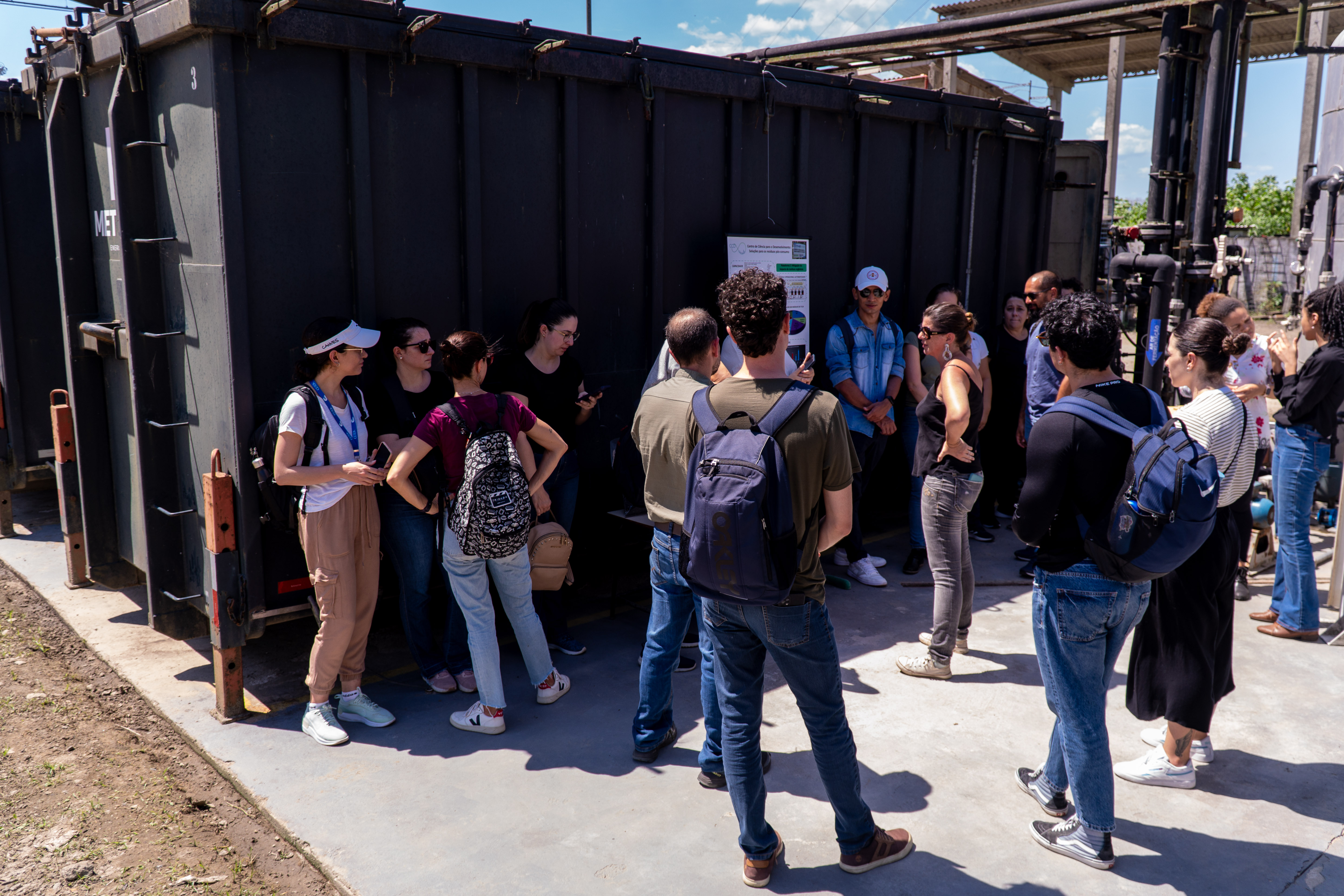 Prefeitura de Bertioga promove visita à Planta-Piloto de Processamento de Resíduos