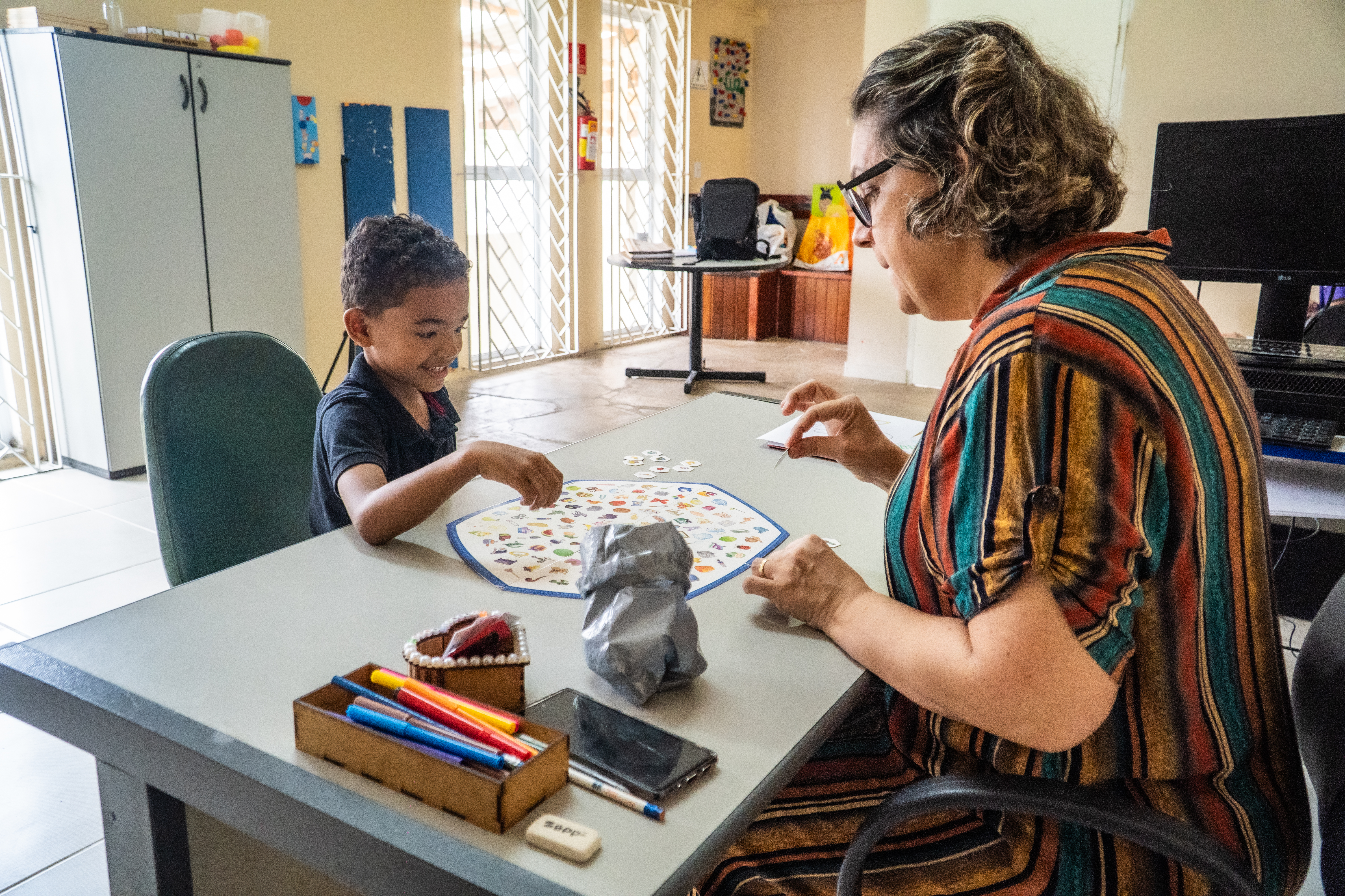 Serviço de fonoaudiologia auxilia desenvolvimento dos alunos da rede municipal de Bertioga