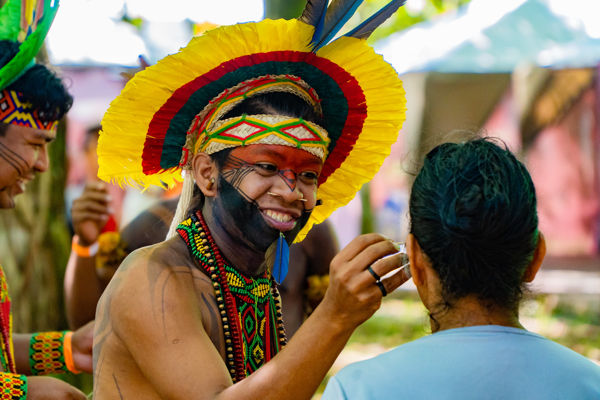 Conheça as etnias que participam do Festival Internacional Indígena de Bertioga 2024