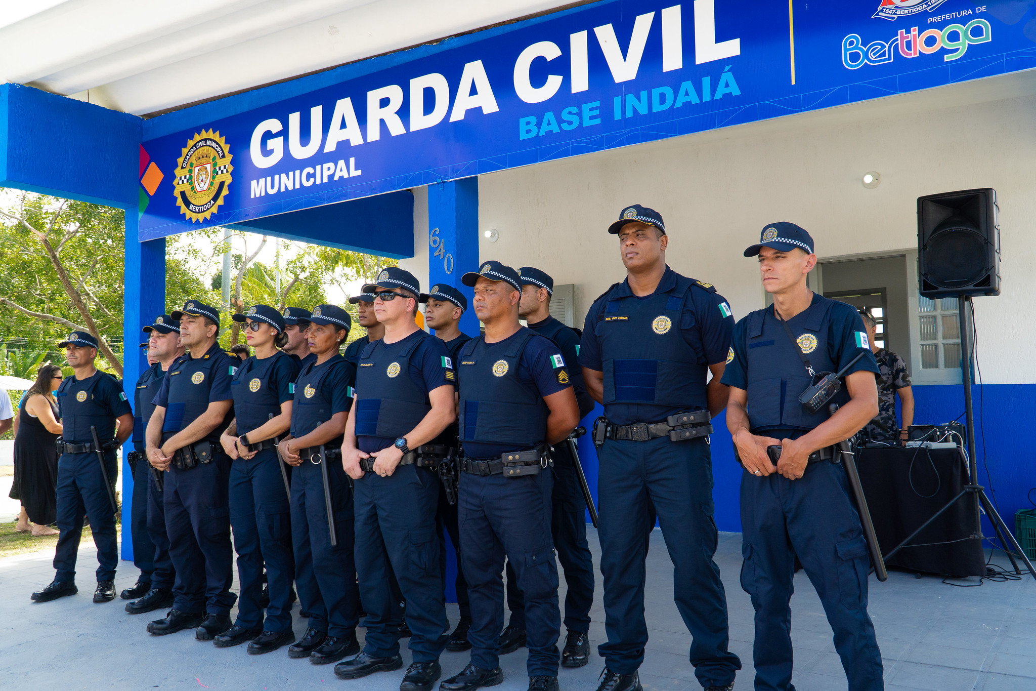 Bertioga ganha nova base da GCM no Indaiá