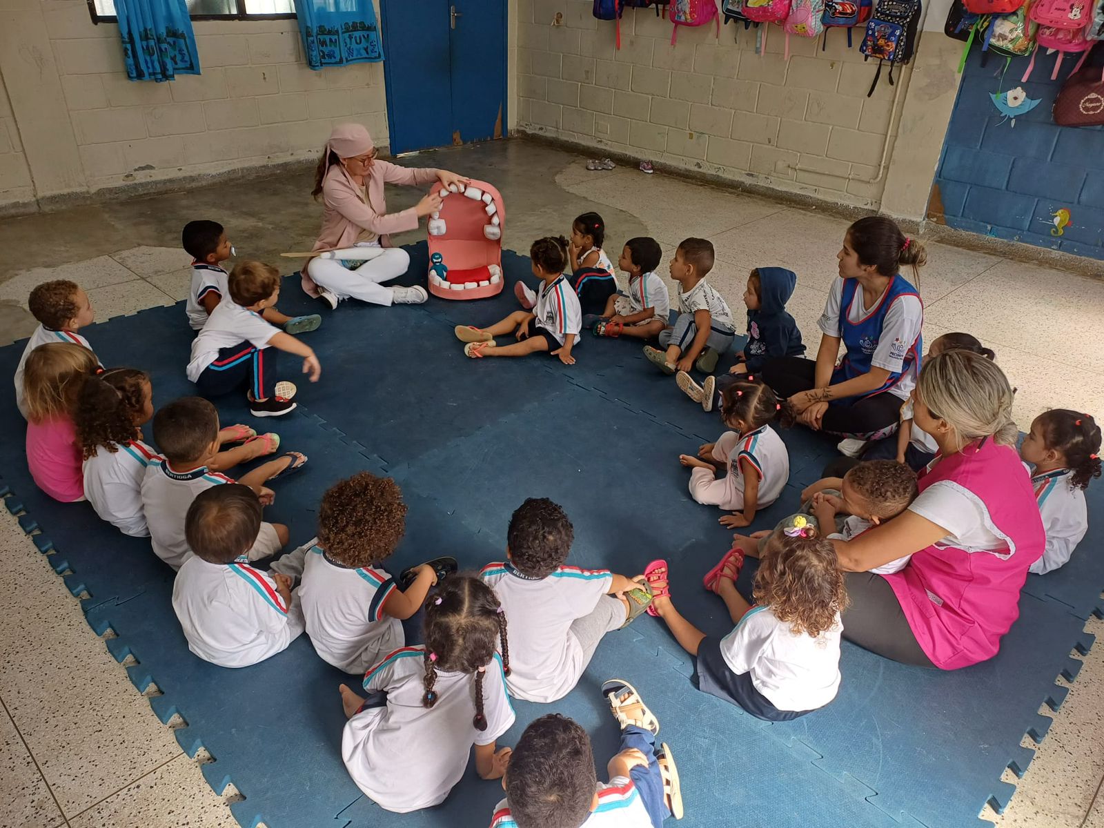 Programa Saúde na Escola leva orientações sobre saúde bucal para os alunos do Guaratuba