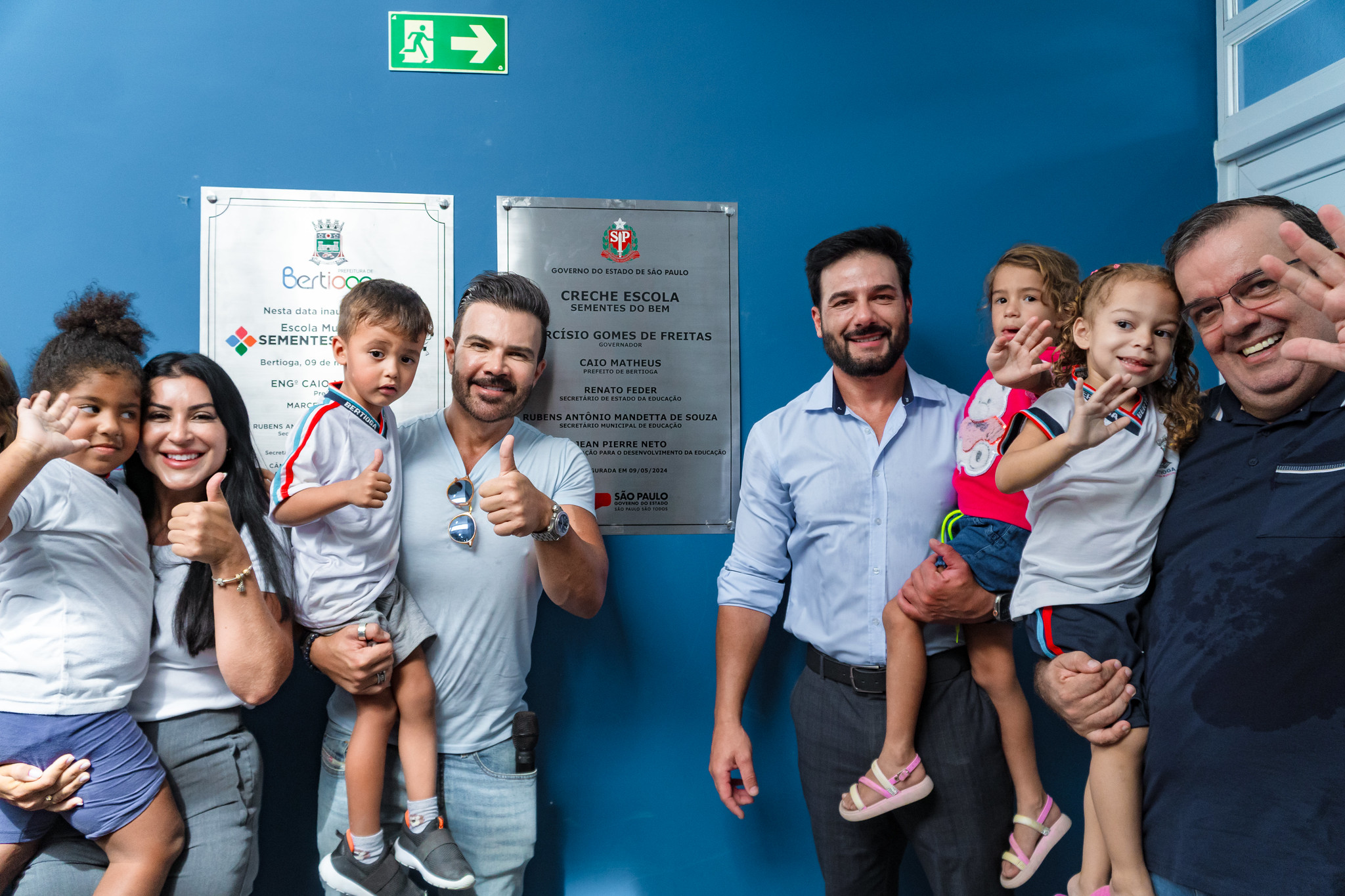 Prefeitura de Bertioga inaugura nova escola municipal no Indaiá