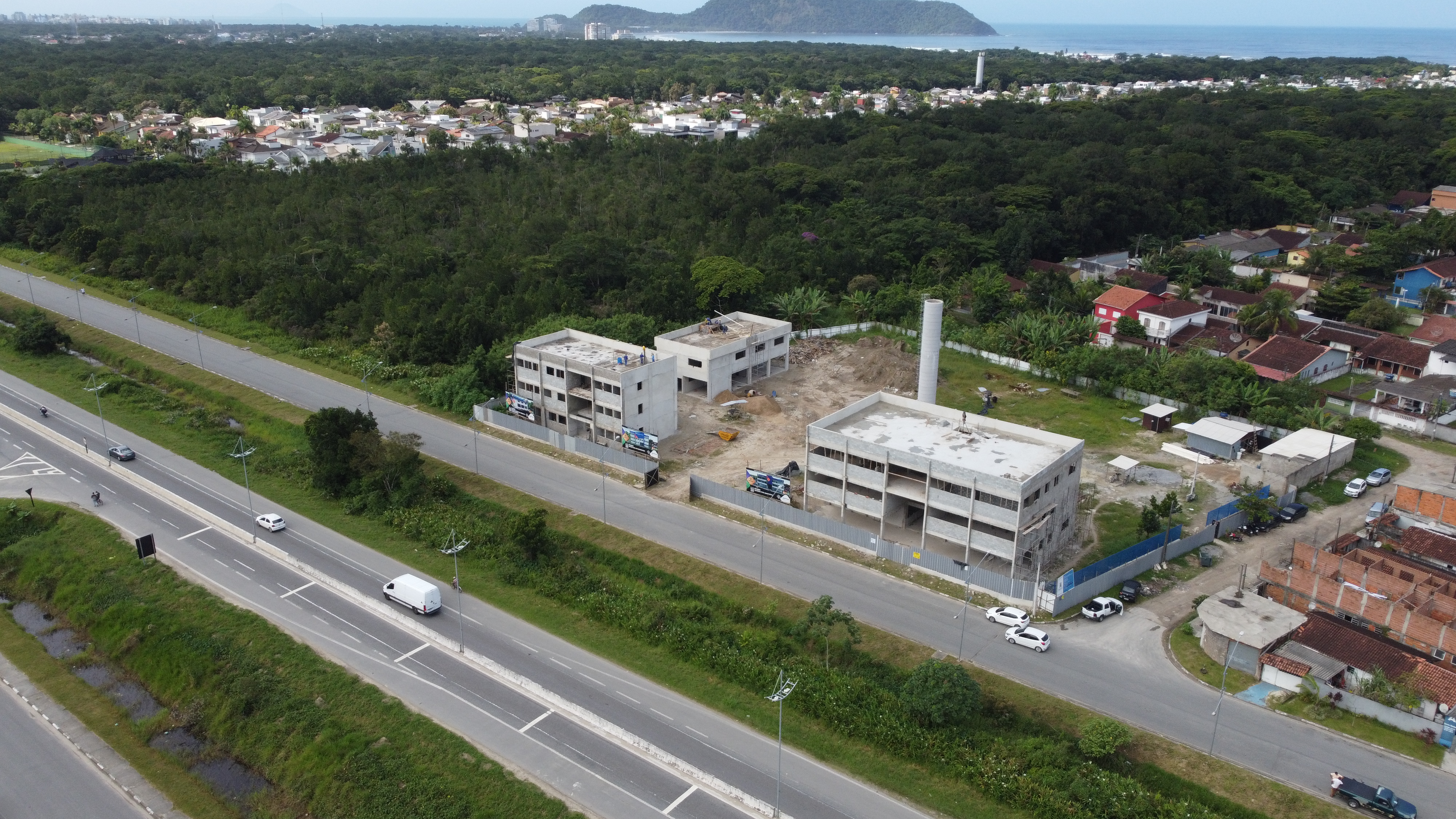 Complexo de Segurança de Bertioga ganha forma e entrega é prevista para os próximos meses