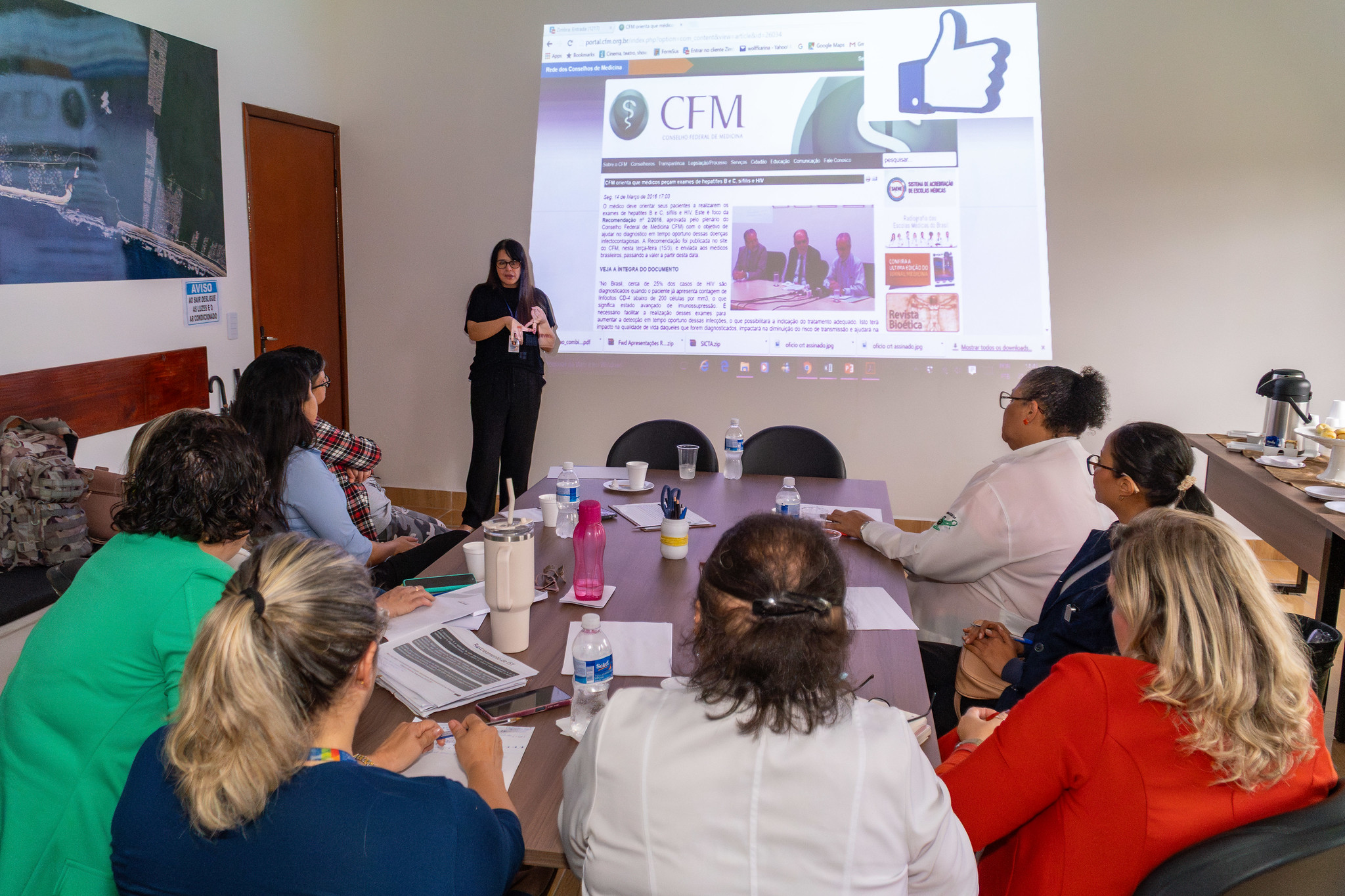 Saúde de Bertioga promove capacitação sobre testes rápidos para servidores da rede municipal