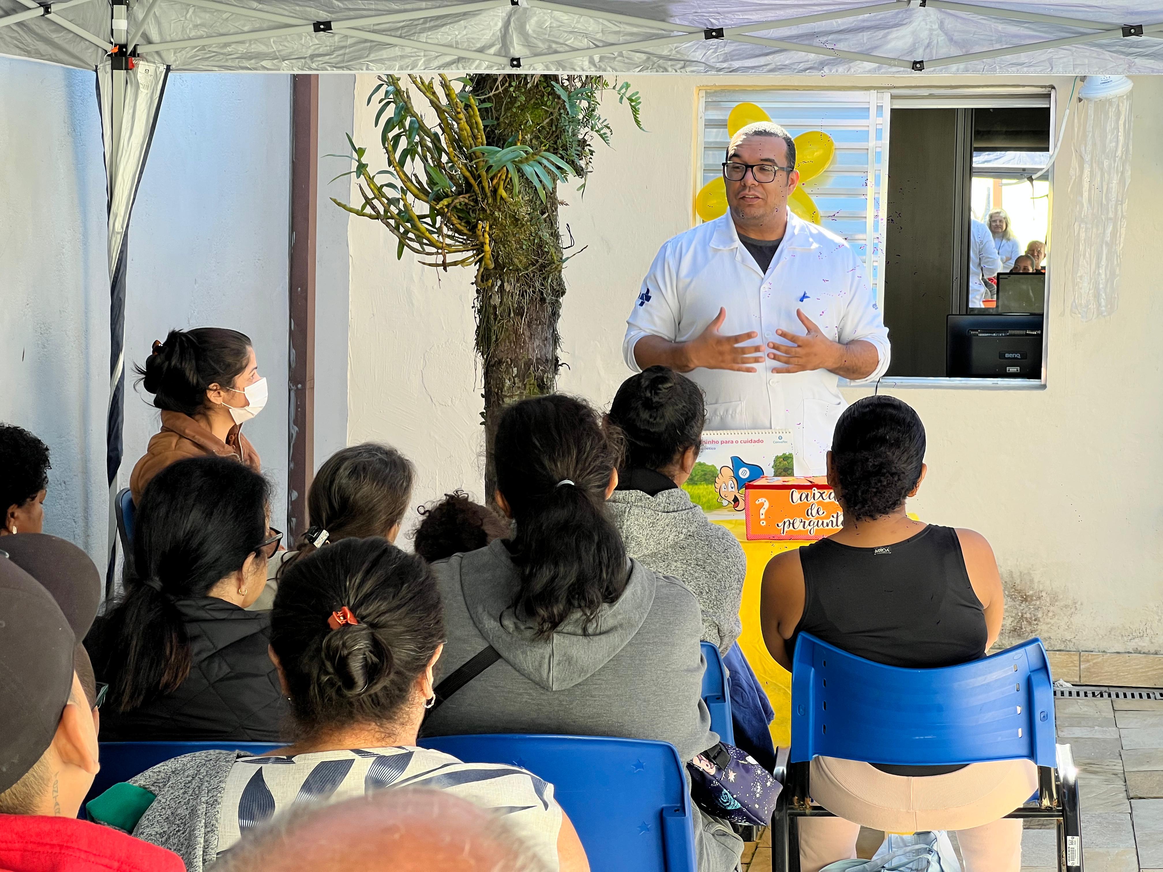 Prefeitura realiza ação com Grupo Hiperdia na UBS do Jardim Vicente de Carvalho