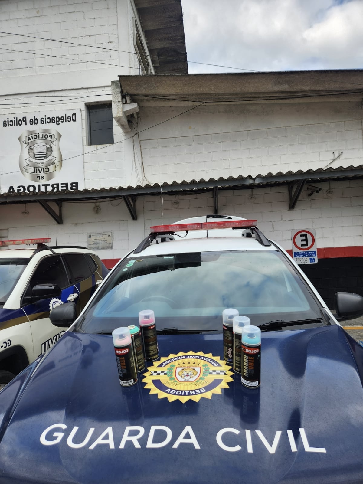 GCM de Bertioga flagra e impede depredação em pista de skate durante o feriado