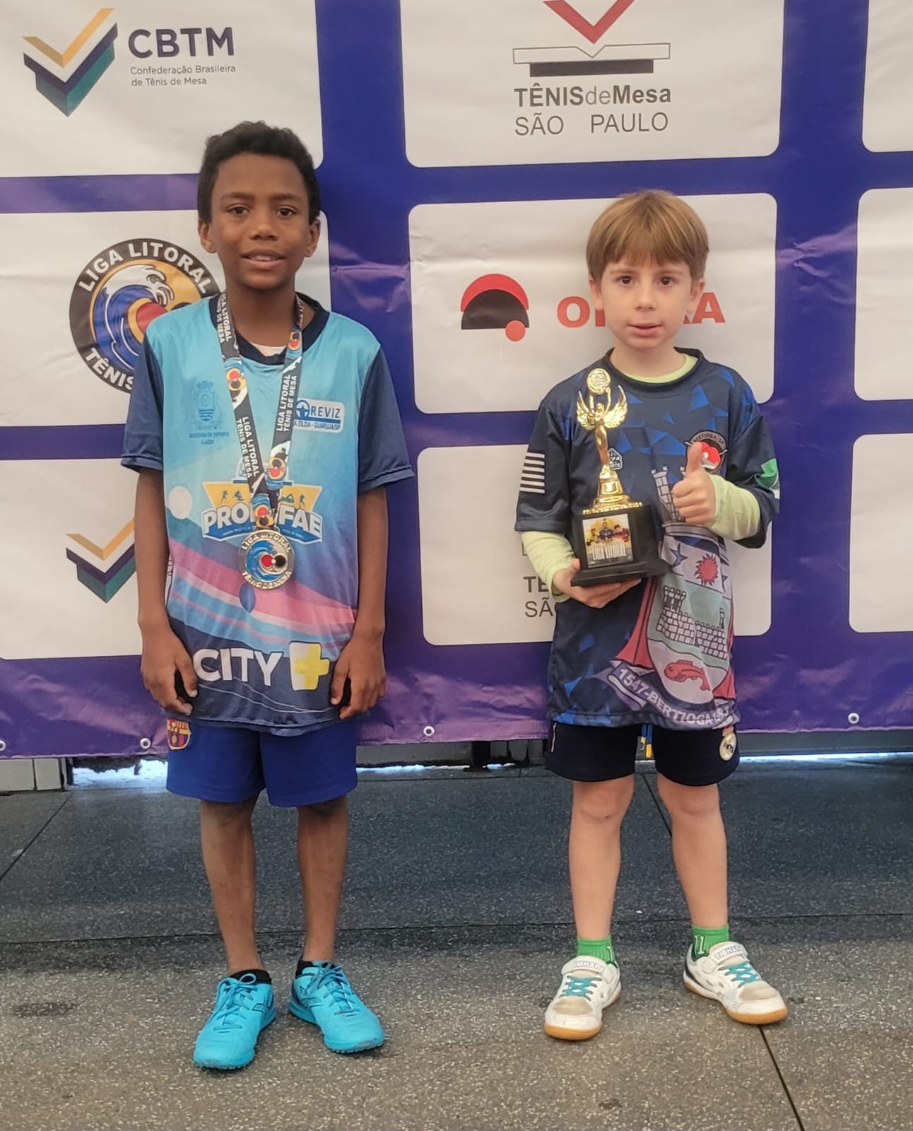 Mesatenistas de Bertioga conquistam 11 medalhas em dois torneios no fim de semana