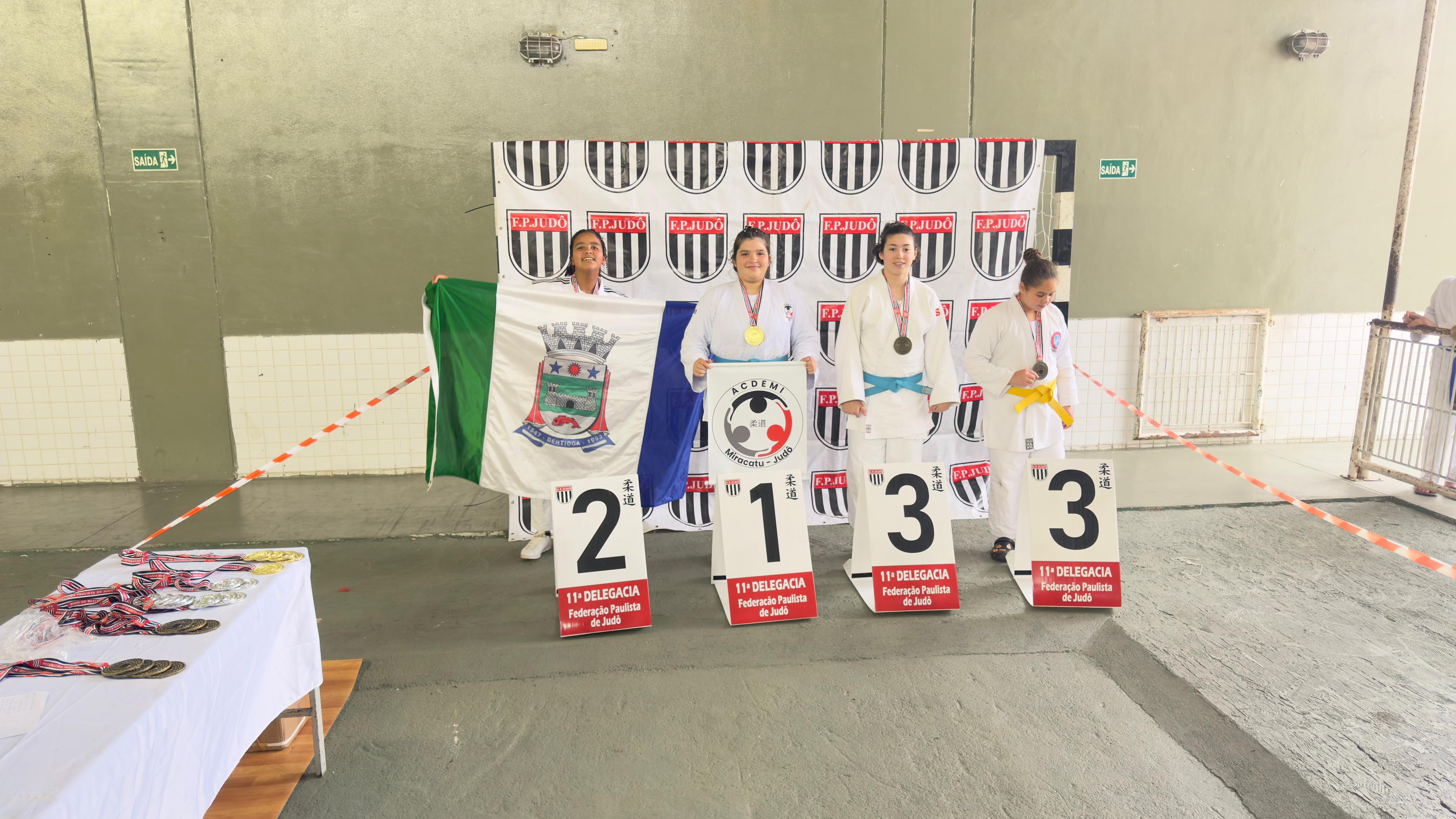 Judocas bertioguenses são destaques no Campeonato Inter Regional de Judô