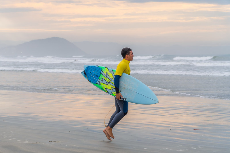 Surfistas disputam segunda etapa do Circuito Bertioguense neste fim de semana