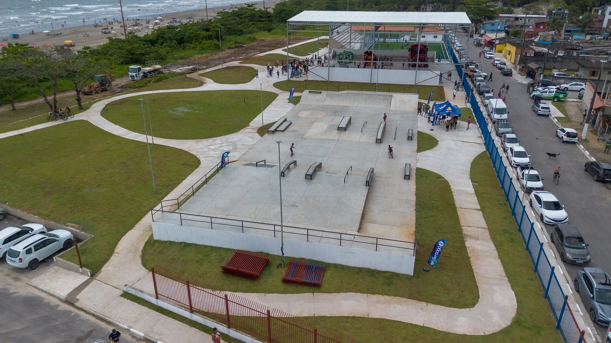 Esporte e diversão marcam o início das atividades do Complexo Esportivo Jardim Raphael neste sábado (11)