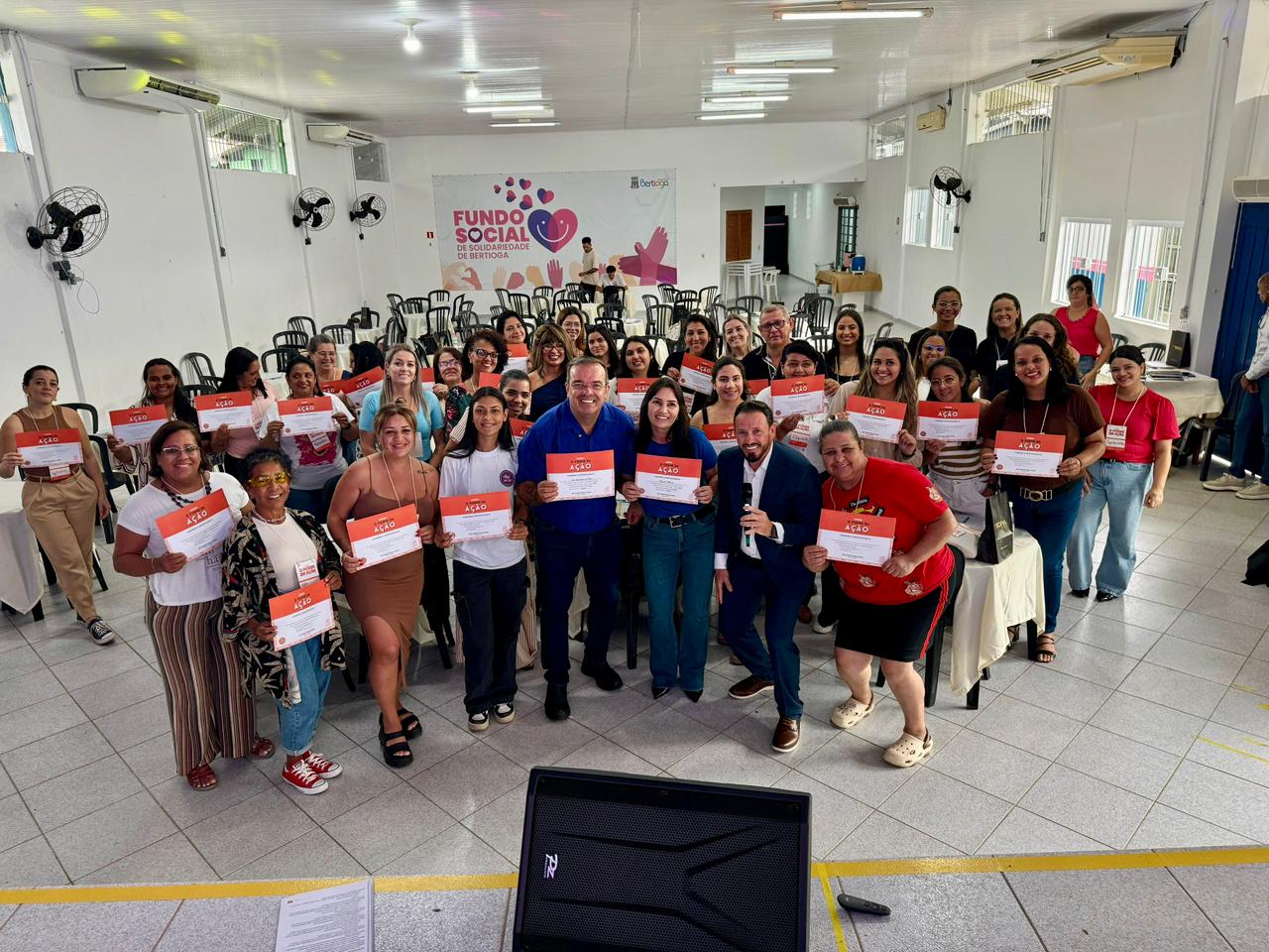 Empreendedoras de Bertioga concluem treinamento com entrega de certificados no Fundo Social