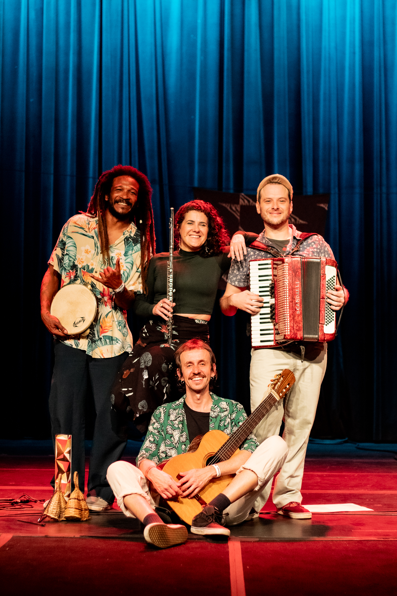 Choro Verde e seus Batuques realiza apresentação gratuita no Parque dos Tupiniquins neste domingo (30)