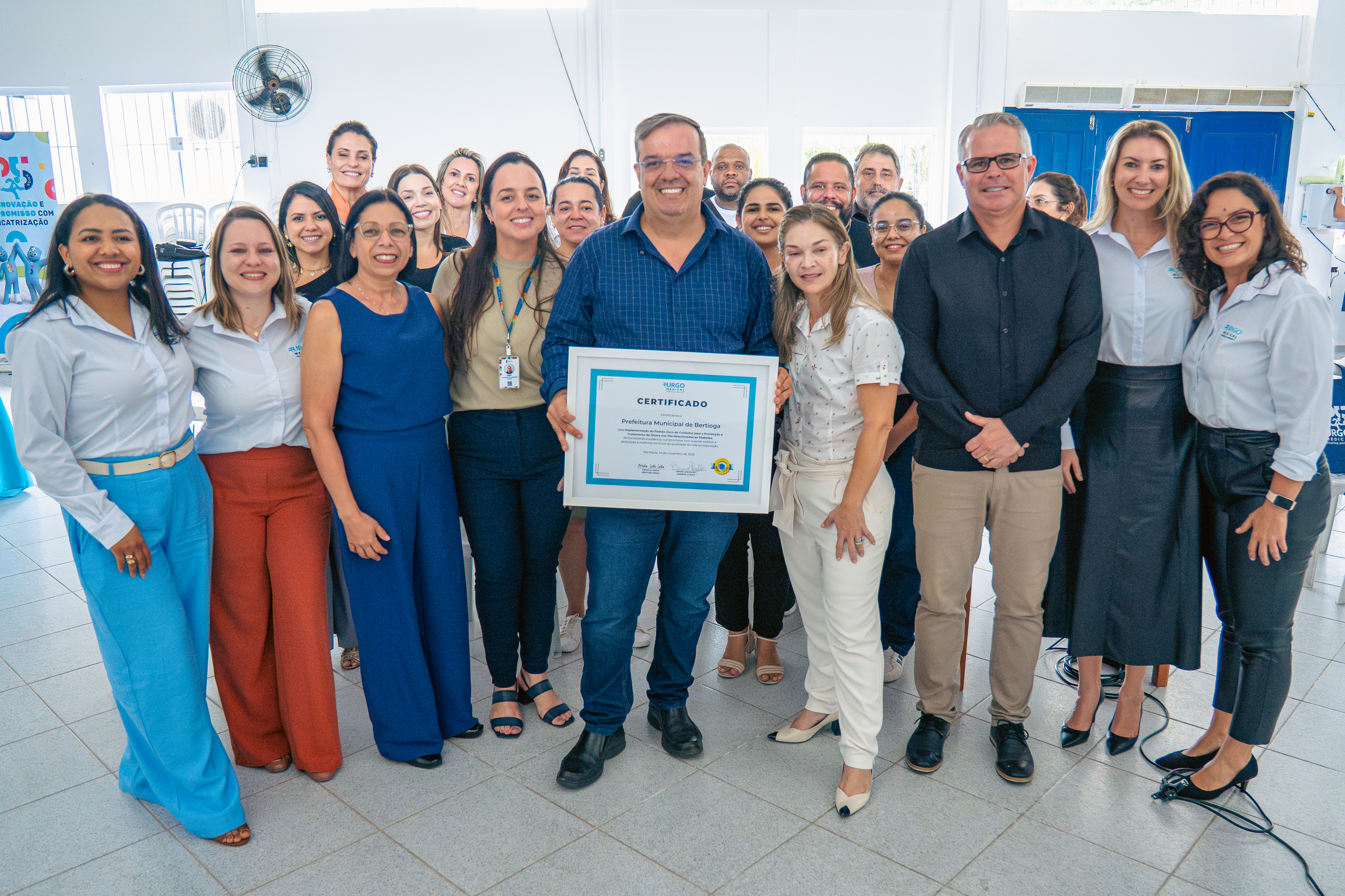 Bertioga recebe certificação ‘Padrão Ouro’ do Programa DesPÉrta por compromisso com o cuidado às pessoas com diabetes