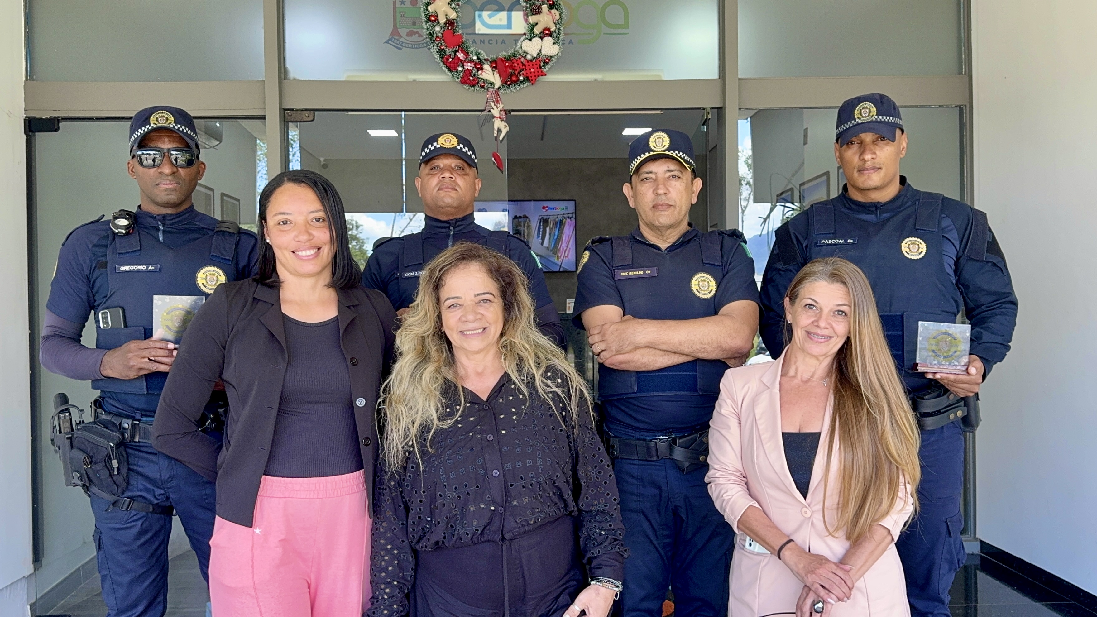 Ação humanizada da Guarda Civil de Bertioga resulta em homenagem de munícipe