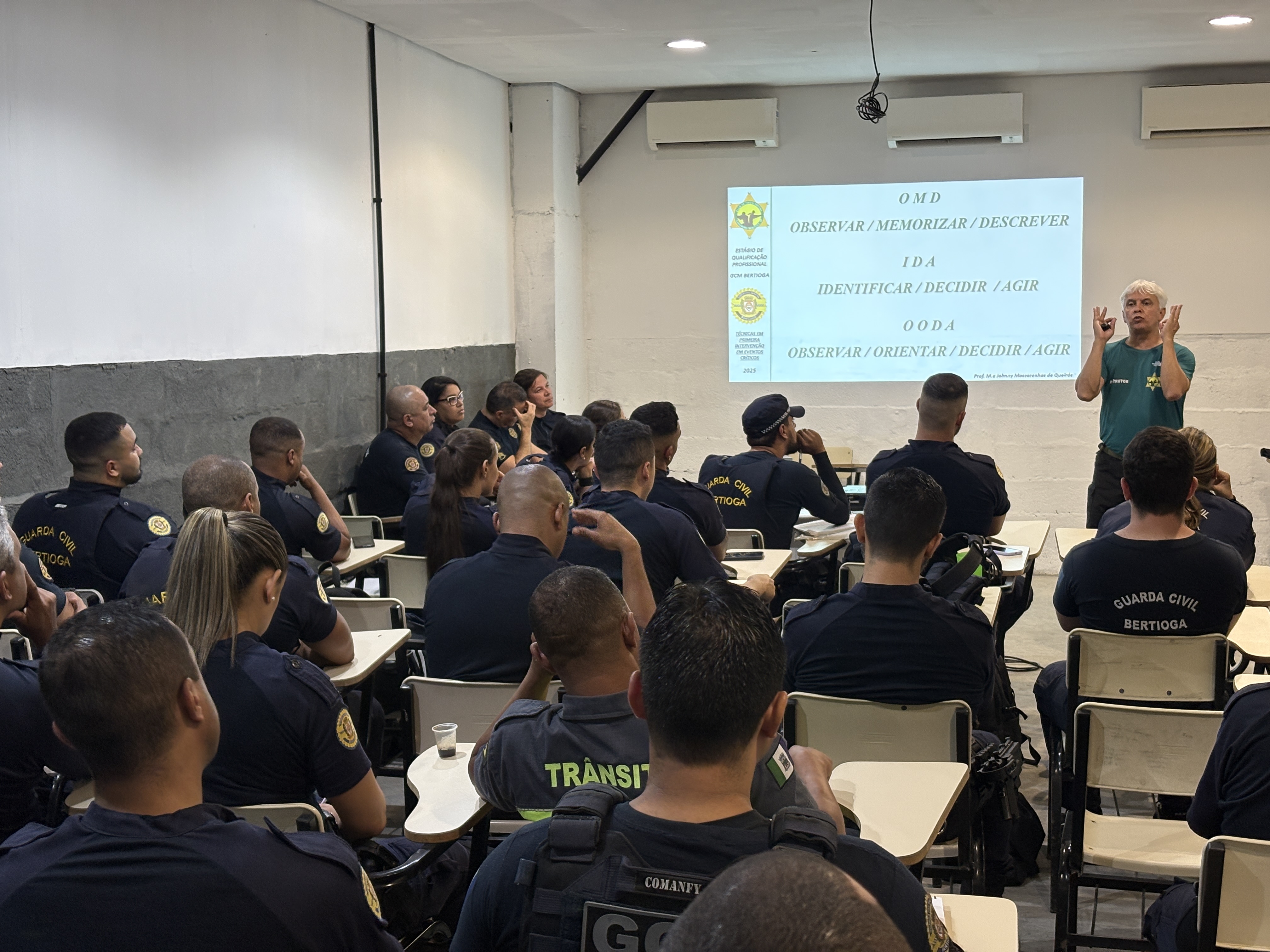 Segurança reforçada: GCM inicia Estágio de Qualificação Profissional