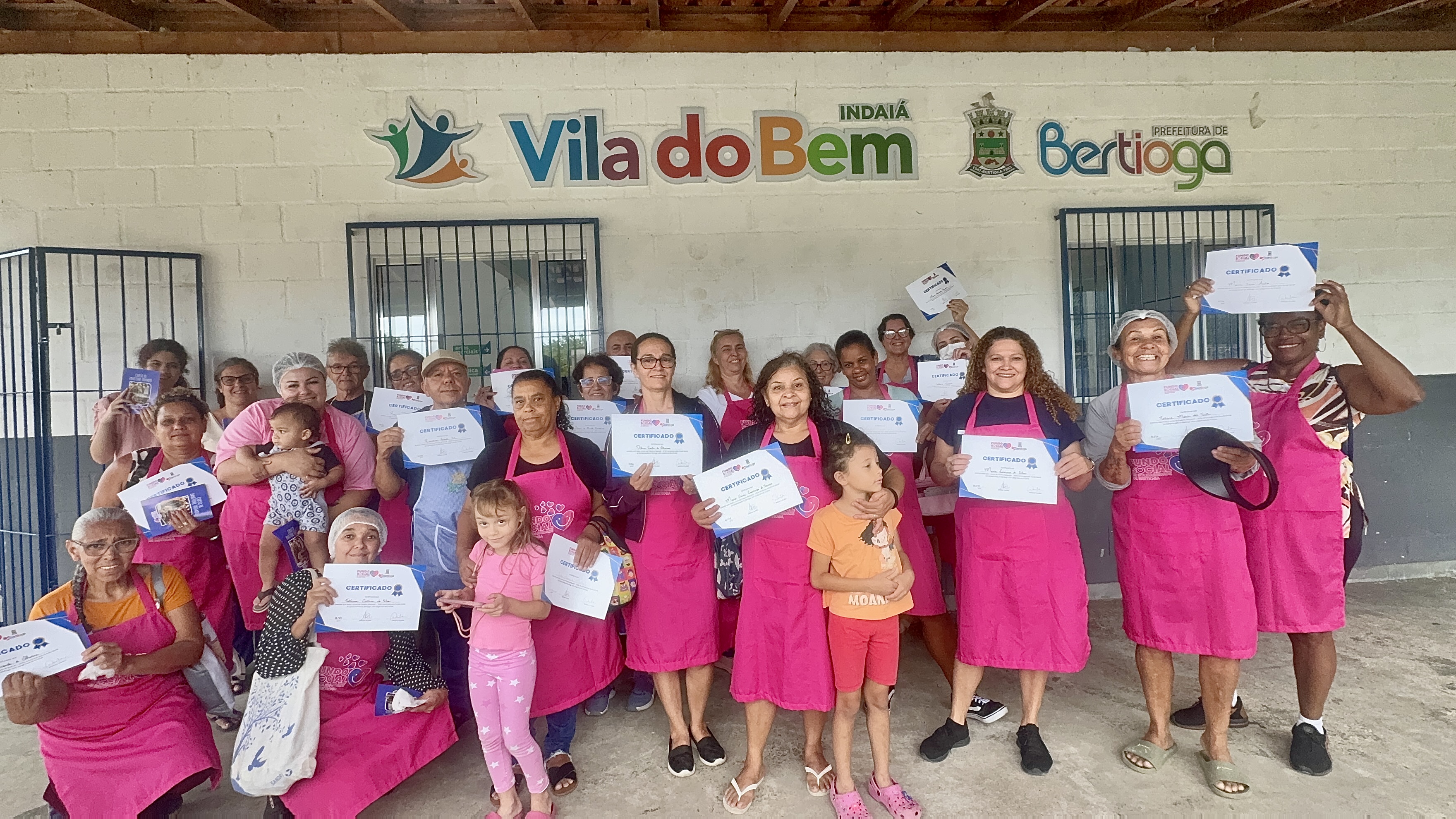 Fundo Social conclui curso de produção de panetones em 4 bairros