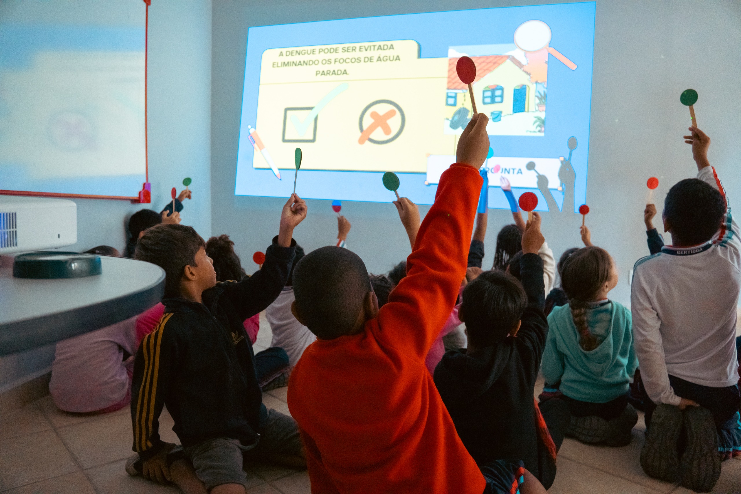 Alunos da Rede Municipal de Educação participam do ‘Dia D de Prevenção à Dengue’