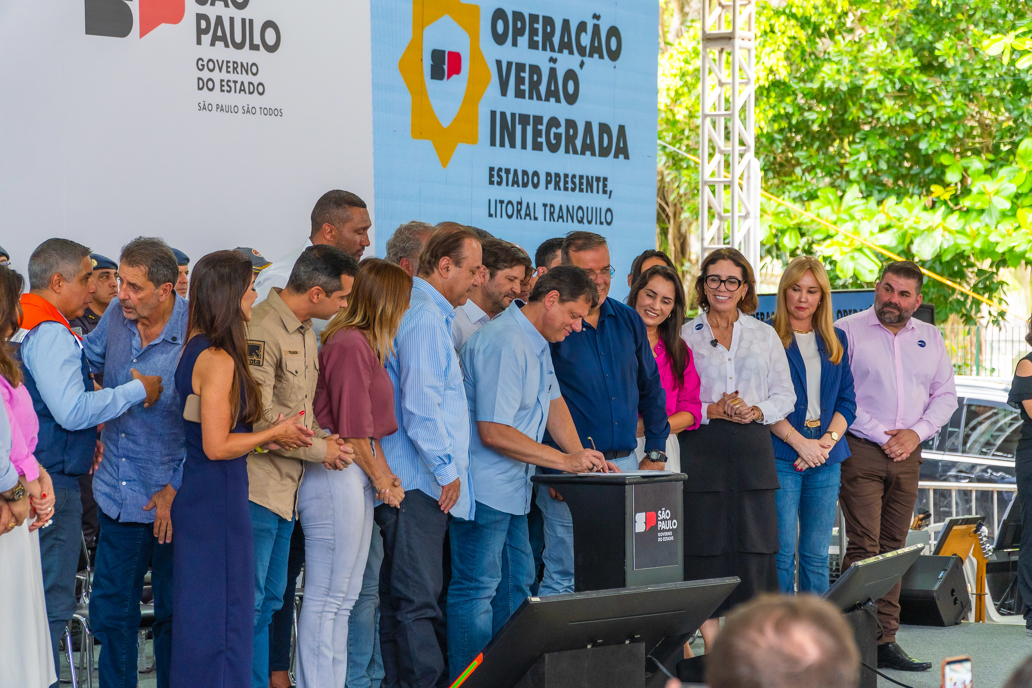 Bertioga sedia lançamento da Operação Verão integrada do Governo de SP