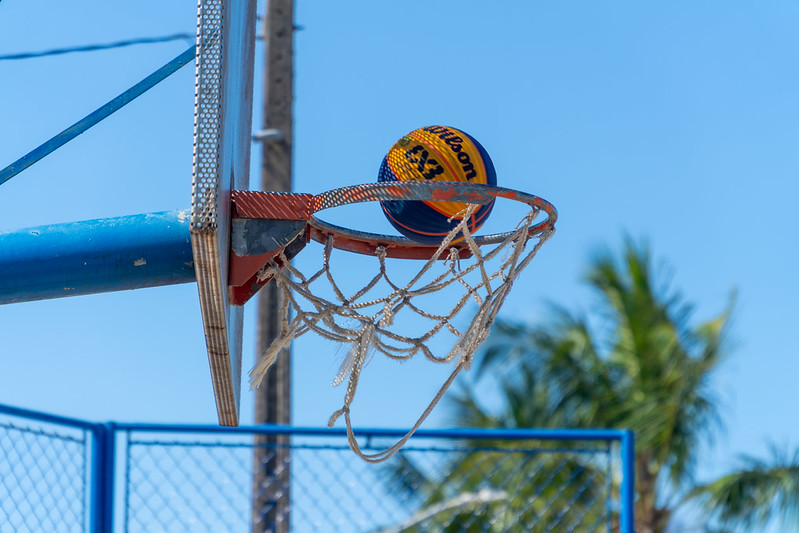 Com jogo rápido, basquete 3x3 movimenta o Bertioga Verão é Top