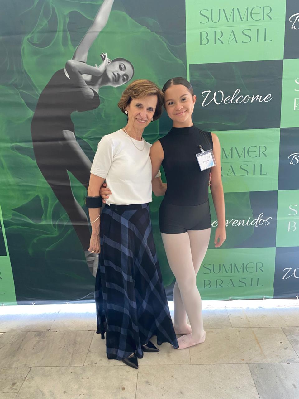 Bailarina de Bertioga participa de curso internacional  de dança no Rio de Janeiro dirigido por Alice Arja 