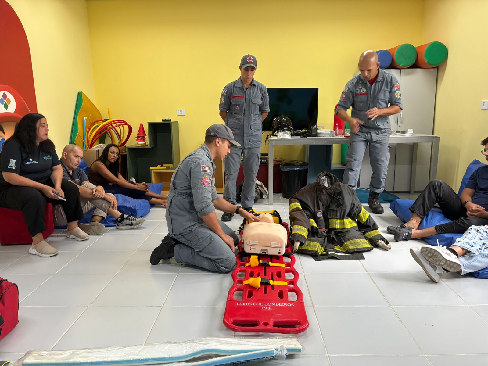 Profissionais do SER do Bem participam de capacitação em primeiros socorros