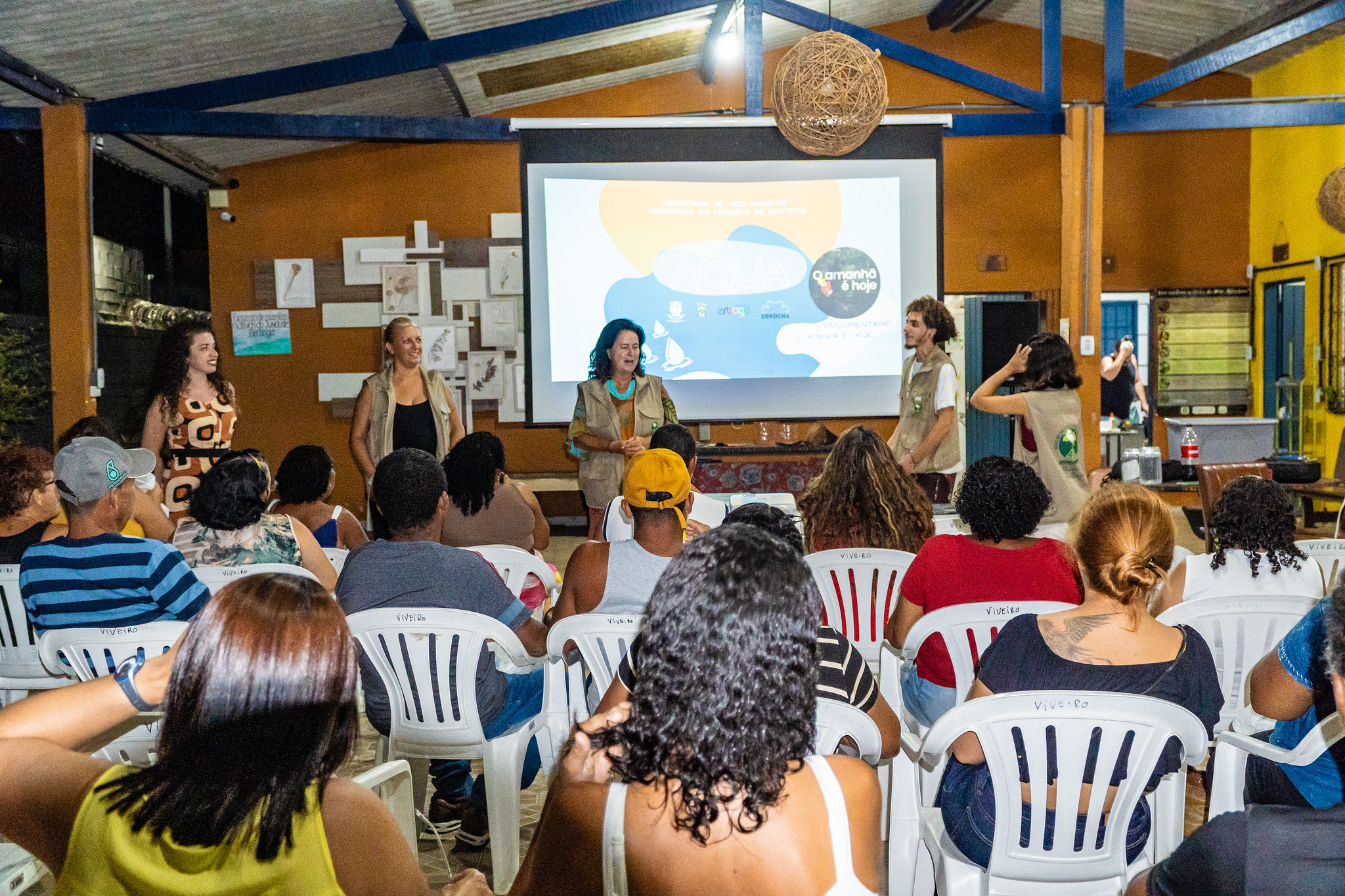 CEA promove atividade com a EJA e lança parceria com o Prolata em comemoração ao Dia Mundial da Água