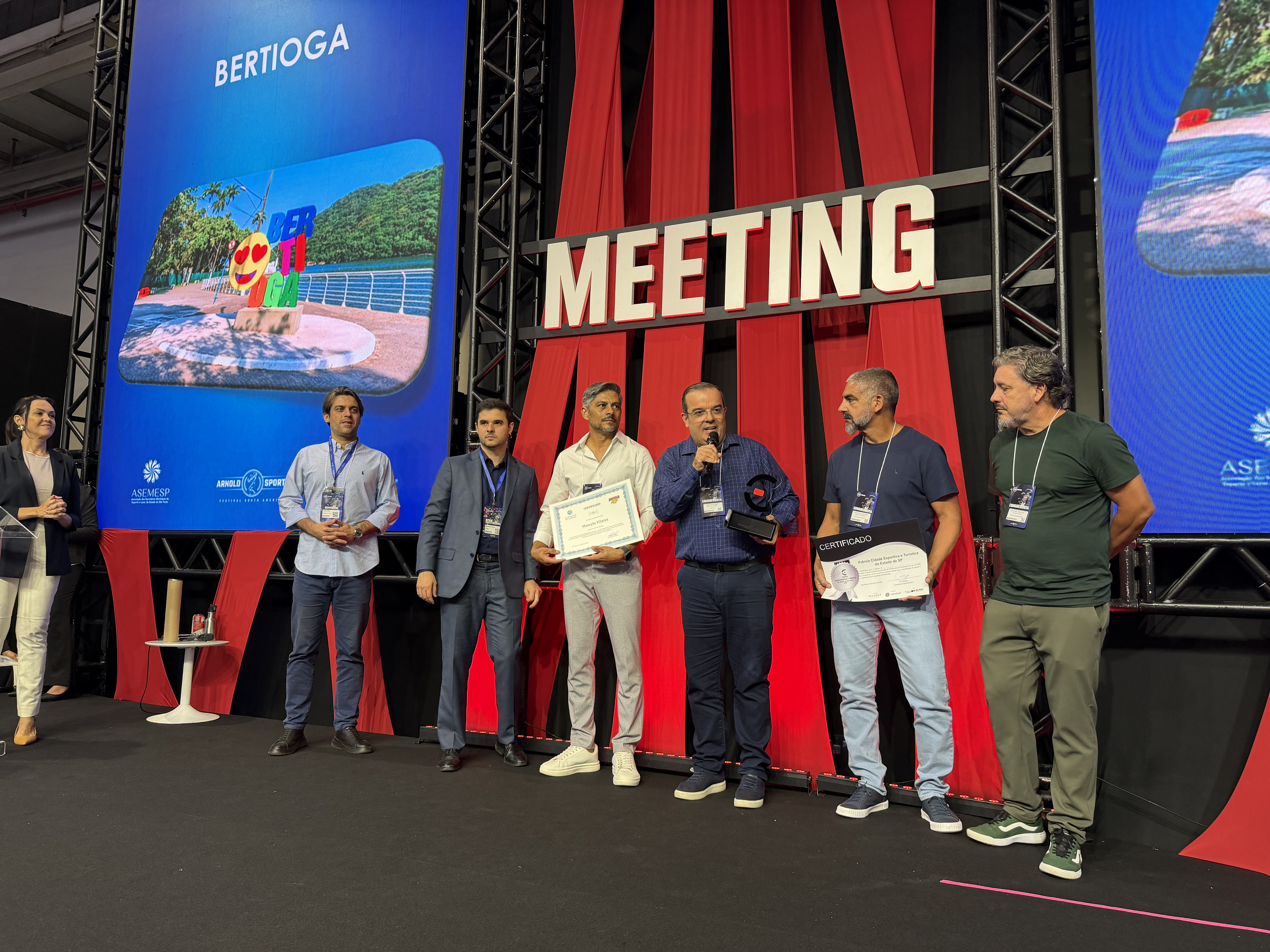 Bertioga conquista Prêmio Cidade Esportiva pelo segundo ano consecutivo