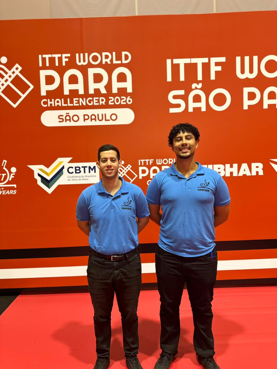 Bertioga tem árbitros em torneio internacional de tênis de mesa paralímpico