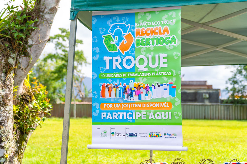Recicla Bertioga realiza mais uma edição do “Dia Verde”