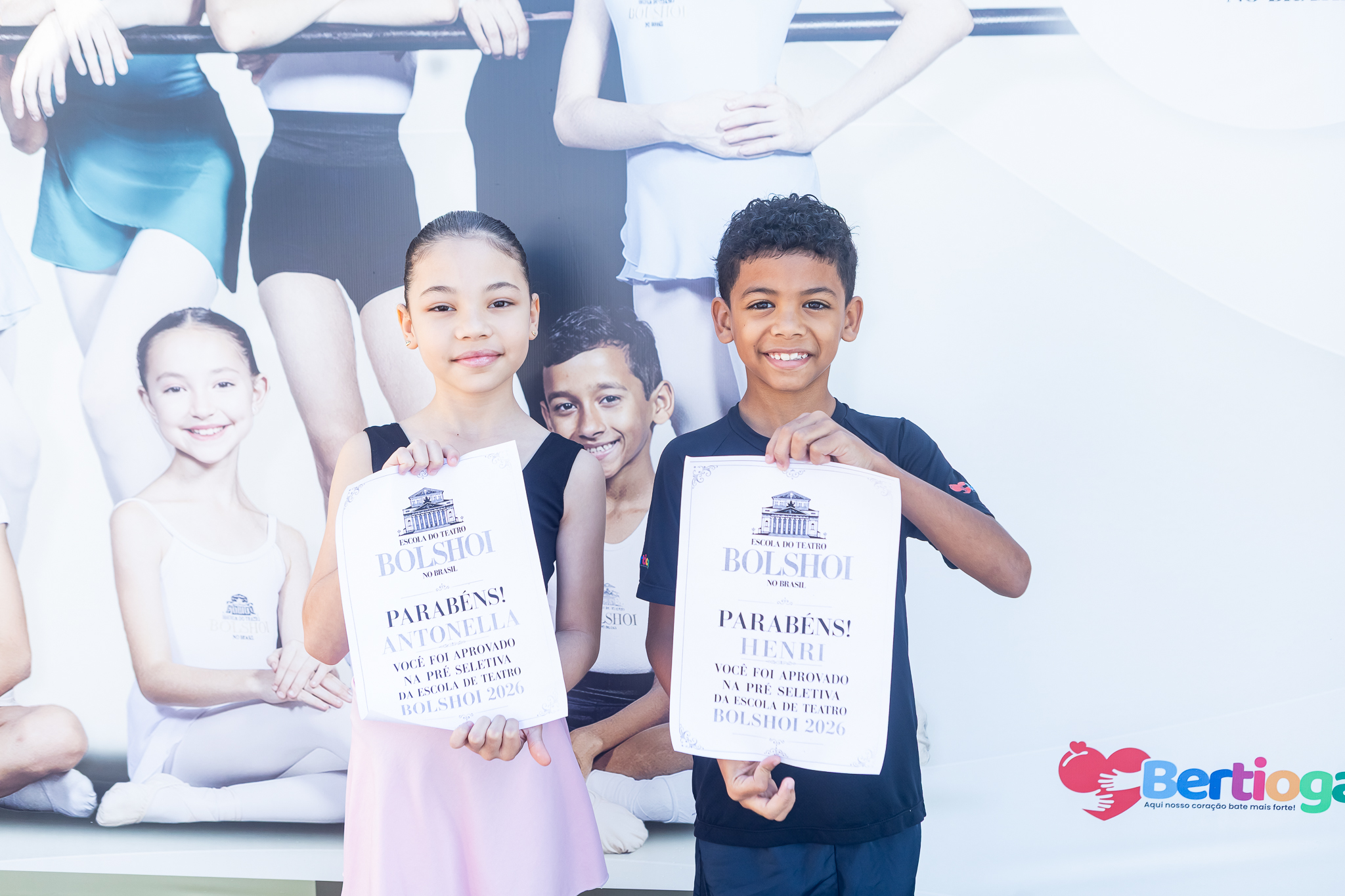 Alunos do Ballet da Prefeitura de Bertioga são aprovados na Pré-Seletiva da Escola do Teatro Bolshoi
