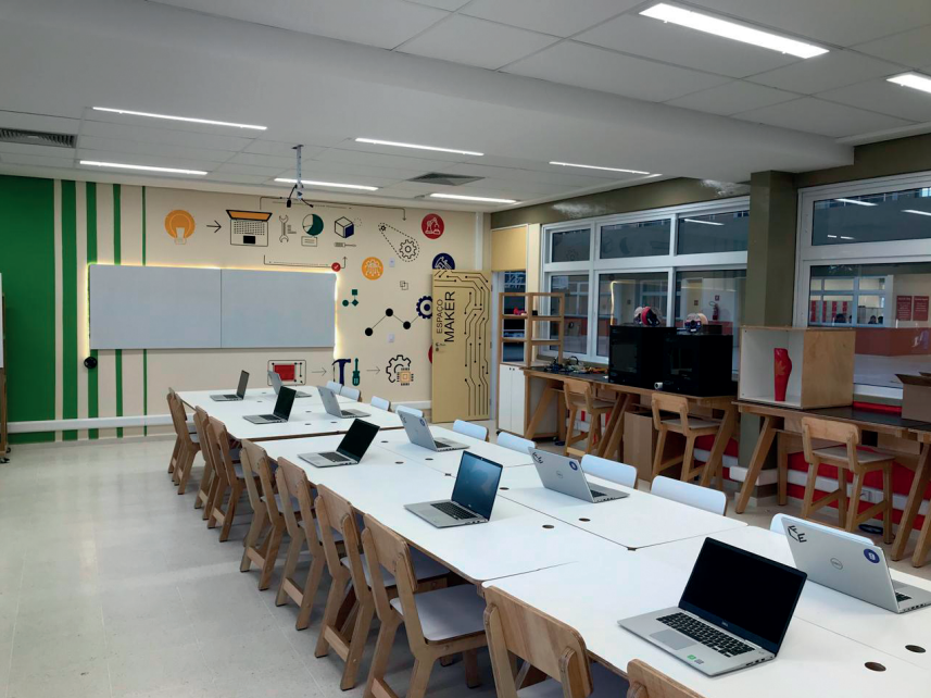 Bertioga inicia implantação do 'Espaço Maker' na Escola Caminhos do Bem
