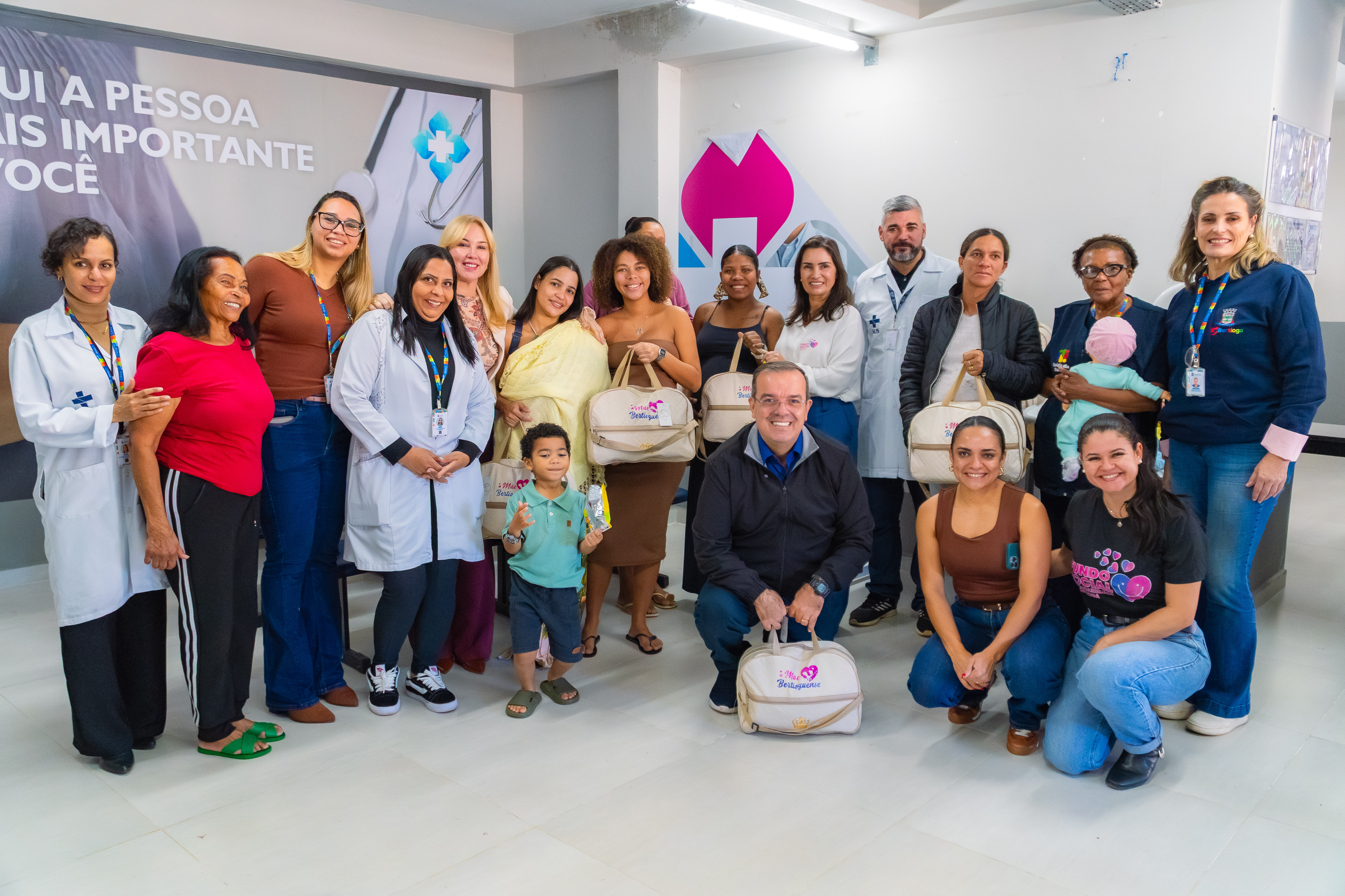 Projeto Mãe Bertioguense entrega enxovais a gestantes atendidas pela rede municipal