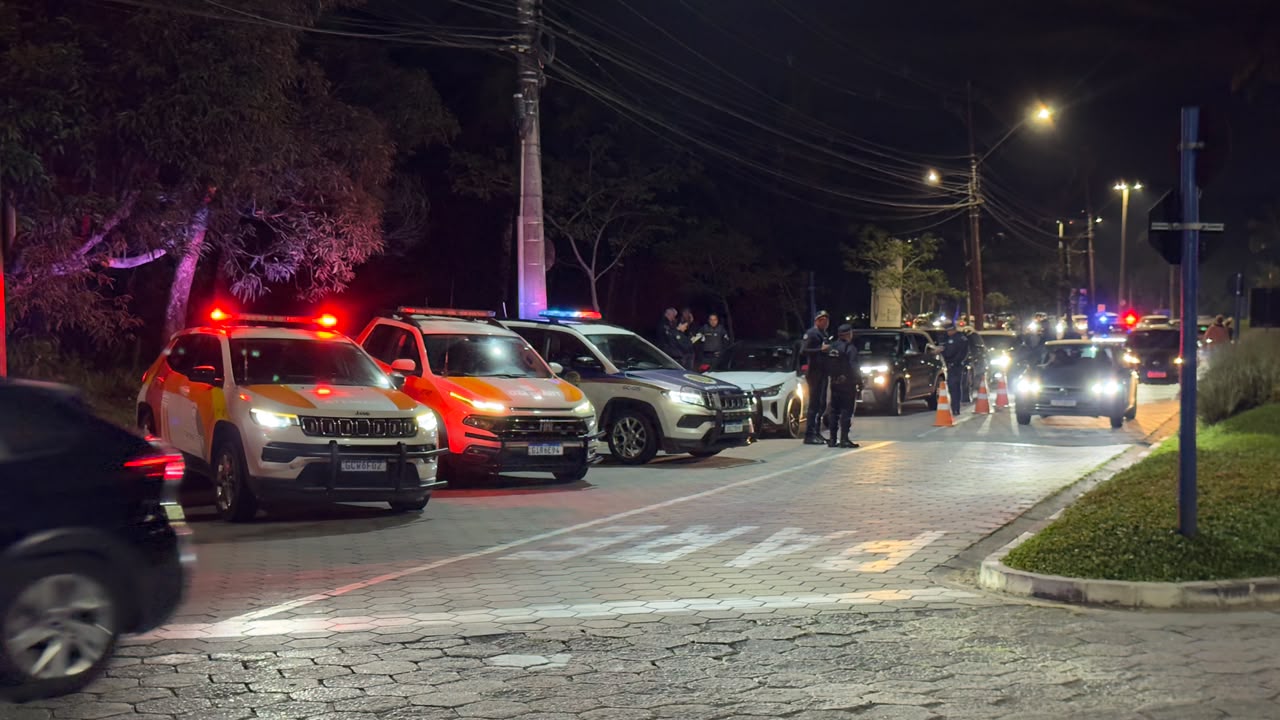 Operação Integrada aborda mais de 130 veículos em Bertioga